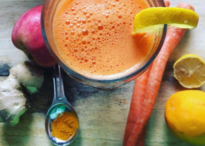 Turmeric, Carrot and Ginger Remedy